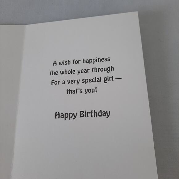 5 For $20.00 Tender Thoughts Girl's Happy Birthday Greeting Cards - Picture 4 of 4
